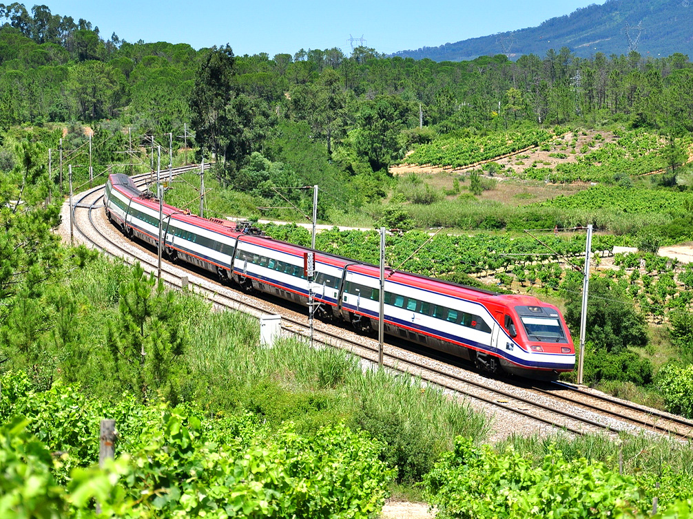 Train in Portugal