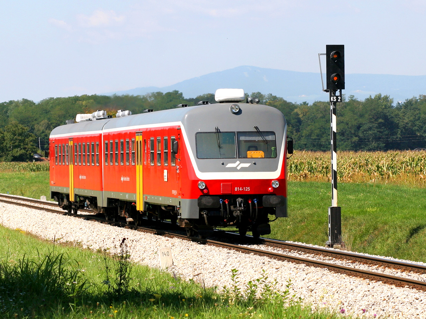 Train in Slovenia