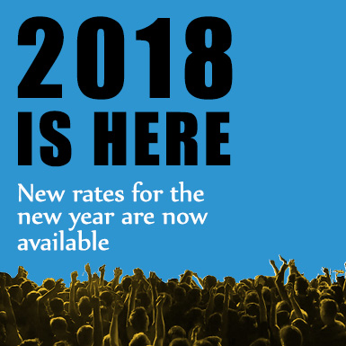 New rates for new year