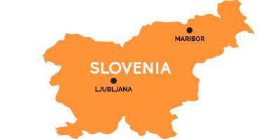 Map of Slovenia