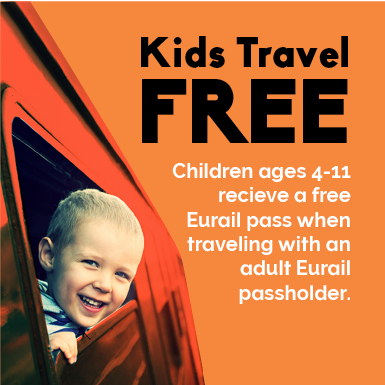 Eurail Kids Travel Free