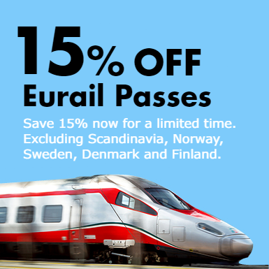 Eurail 15% Off