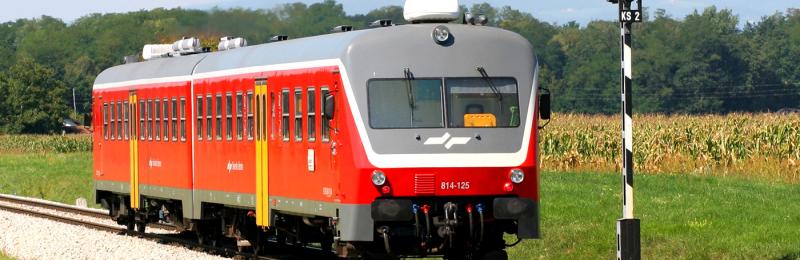 Train in Slovenia