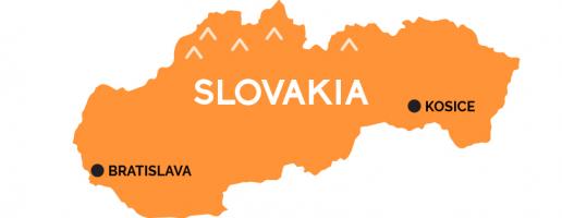 Map of Slovakia